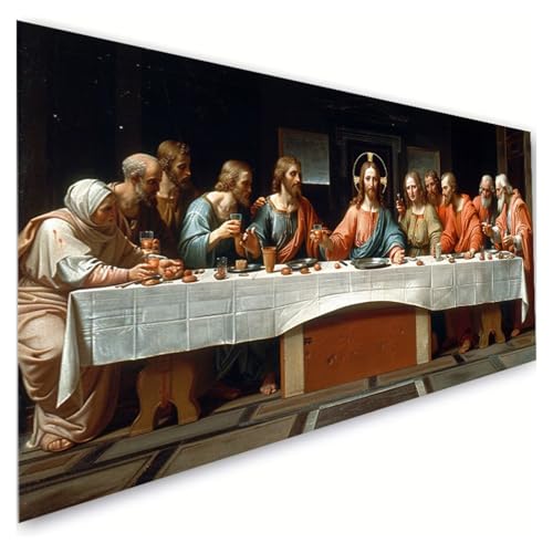 Diamond Painting Mann Diamond Painting Erwachsene Groß XXL 80x160cm, 5D Diamant Paintings Bilder Das letzte Abendmahl Malen Nach Zahlen Anfänger, DIY Diamant Malerei Bastelset, Zimmer Deko G2-521 Diamond Painting Mann Diamond Painting Erwachsene Groß XXL 80x160cm, 5D Diamant Paintings Bilder Das letzte Abendmahl Malen Nach Zahlen Anfänger, DIY Diamant Malerei Bastelset, Zimmer Deko G2-521 von RSZYUUNG