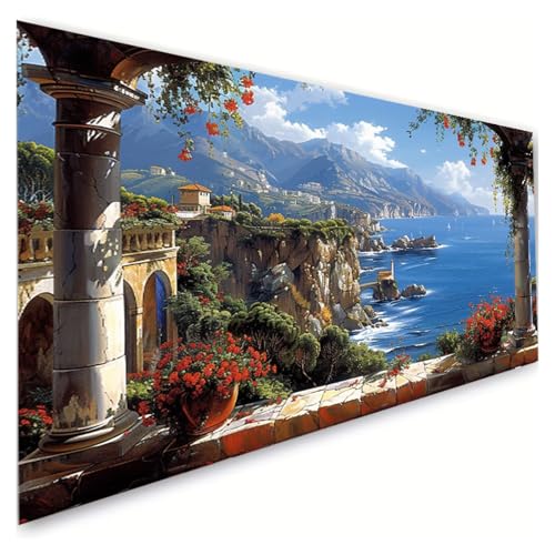 Diamond Painting Meer Diamond Painting Erwachsene Groß XXL 60x120cm,5D Diamant Paintings Bilder Himmel Malen Nach Zahlen Anfänger,DIY Full Drill Diamant Malerei Stickerei Bastelset,Zimmer Deko G2-543 Diamond Painting Meer Diamond Painting Erwachsene Groß XXL 60x120cm,5D Diamant Paintings Bilder Himmel Malen Nach Zahlen Anfänger,DIY Full Drill Diamant Malerei Stickerei Bastelset,Zimmer Deko G2-543 von RSZYUUNG