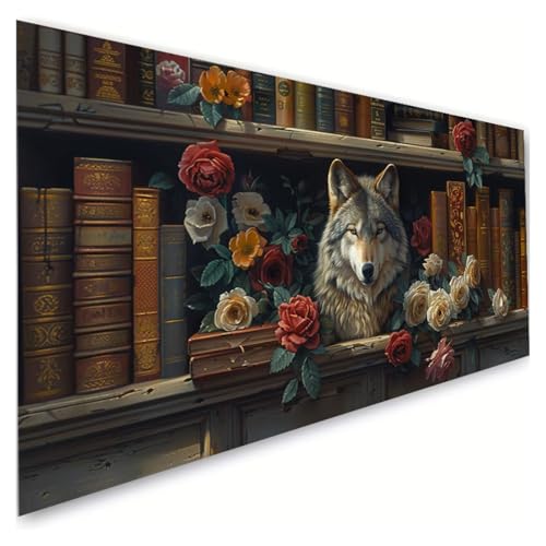 Diamond Painting Rose Diamond Painting Erwachsene Groß XXL 80x160cm, 5D Diamant Paintings Bilder Buch Malen Nach Zahlen Anfänger, DIY Full Drill Diamant Malerei Stickerei Bastelset, Zimmer Deko G2-979 von RSZYUUNG