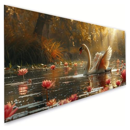 Diamond Painting Schwan Diamond Painting Erwachsene Groß XXL 10x20cm, 5D Diamant Paintings Bilder Sonnenlicht Malen Nach Zahlen Anfänger, DIY Full Drill Diamant Malerei Bastelset, Zimmer Deko G2-41 Diamond Painting Schwan Diamond Painting Erwachsene Groß XXL 10x20cm, 5D Diamant Paintings Bilder Sonnenlicht Malen Nach Zahlen Anfänger, DIY Full Drill Diamant Malerei Bastelset, Zimmer Deko G2-41 von RSZYUUNG