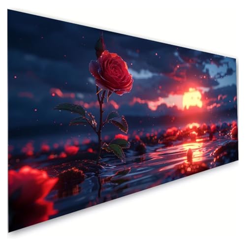 Diamond Painting Sonnenaufgang Diamond Painting Erwachsene Groß XXL 10x20cm, 5D Diamant Paintings Bilder Rose Malen Nach Zahlen Anfänger, DIY Diamant Malerei Stickerei Bastelset, Zimmer Deko G2-179 Diamond Painting Sonnenaufgang Diamond Painting Erwachsene Groß XXL 10x20cm, 5D Diamant Paintings Bilder Rose Malen Nach Zahlen Anfänger, DIY Diamant Malerei Stickerei Bastelset, Zimmer Deko G2-179 von RSZYUUNG