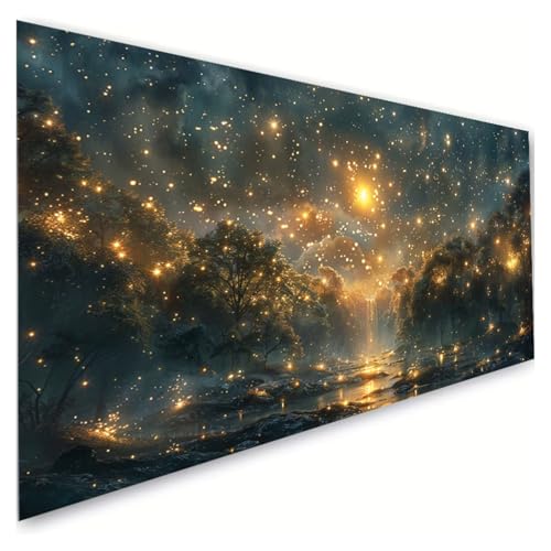 Diamond Painting Sternenhimmel Diamond Painting Erwachsene Groß XXL 70x140cm, 5D Diamant Paintings Bilder Glühwürmchen Malen Nach Zahlen Anfänger, DIY Diamant Malerei Bastelset, Zimmer Deko G2-591 Diamond Painting Sternenhimmel Diamond Painting Erwachsene Groß XXL 70x140cm, 5D Diamant Paintings Bilder Glühwürmchen Malen Nach Zahlen Anfänger, DIY Diamant Malerei Bastelset, Zimmer Deko G2-591 von RSZYUUNG