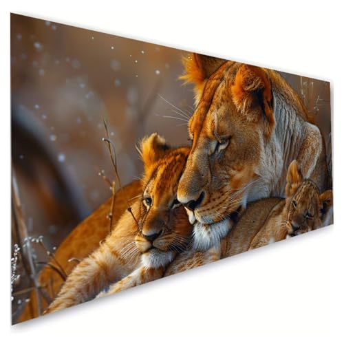 Diamond Painting Tier Diamond Painting Erwachsene Groß XXL 100x220cm,5D Diamant Paintings Bilder Löwe Malen Nach Zahlen Anfänger,DIY Full Drill Diamant Malerei Stickerei Bastelset,Zimmer Deko G2-135 Diamond Painting Tier Diamond Painting Erwachsene Groß XXL 100x220cm,5D Diamant Paintings Bilder Löwe Malen Nach Zahlen Anfänger,DIY Full Drill Diamant Malerei Stickerei Bastelset,Zimmer Deko G2-135 von RSZYUUNG
