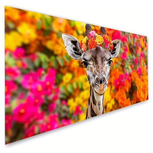 Diamond Painting Tier Diamond Painting Erwachsene Groß XXL 70x140cm,5D Diamant Paintings Bilder Giraffe Malen Nach Zahlen Anfänger,DIY Full Drill Diamant Malerei Stickerei Bastelset,Zimmer Deko G2-73 Diamond Painting Tier Diamond Painting Erwachsene Groß XXL 70x140cm,5D Diamant Paintings Bilder Giraffe Malen Nach Zahlen Anfänger,DIY Full Drill Diamant Malerei Stickerei Bastelset,Zimmer Deko G2-73 von RSZYUUNG