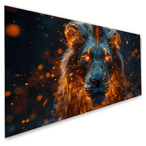 Diamond Painting Tier Diamond Painting Erwachsene Groß XXL 80x160cm, 5D Diamant Paintings Bilder Löwe Malen Nach Zahlen Anfänger, DIY Full Drill Diamant Malerei Stickerei Bastelset, Zimmer Deko G2-671 Diamond Painting Tier Diamond Painting Erwachsene Groß XXL 80x160cm, 5D Diamant Paintings Bilder Löwe Malen Nach Zahlen Anfänger, DIY Full Drill Diamant Malerei Stickerei Bastelset, Zimmer Deko G2-671 von RSZYUUNG
