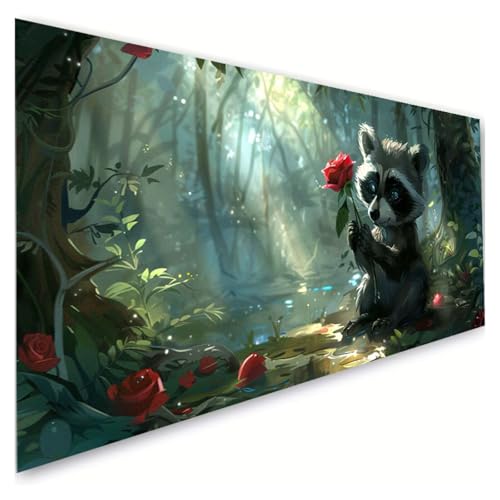Diamond Painting Tier Diamond Painting Erwachsene Groß XXL 80x160cm, 5D Diamant Paintings Bilder Wald Malen Nach Zahlen Anfänger, DIY Full Drill Diamant Malerei Stickerei Bastelset, Zimmer Deko G2-59 Diamond Painting Tier Diamond Painting Erwachsene Groß XXL 80x160cm, 5D Diamant Paintings Bilder Wald Malen Nach Zahlen Anfänger, DIY Full Drill Diamant Malerei Stickerei Bastelset, Zimmer Deko G2-59 von RSZYUUNG