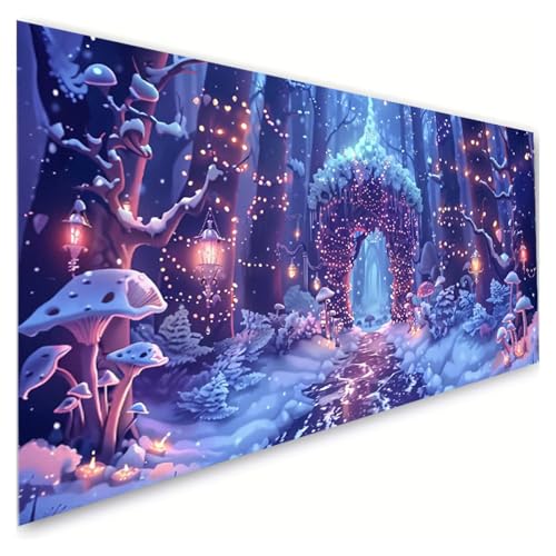 Diamond Painting Wald Diamond Painting Erwachsene Groß XXL 100x180cm,5D Diamant Paintings Bilder Winter Malen Nach Zahlen Anfänger,DIY Full Drill Diamant Malerei Stickerei Bastelset,Zimmer Deko G2-153 Diamond Painting Wald Diamond Painting Erwachsene Groß XXL 100x180cm,5D Diamant Paintings Bilder Winter Malen Nach Zahlen Anfänger,DIY Full Drill Diamant Malerei Stickerei Bastelset,Zimmer Deko G2-153 von RSZYUUNG