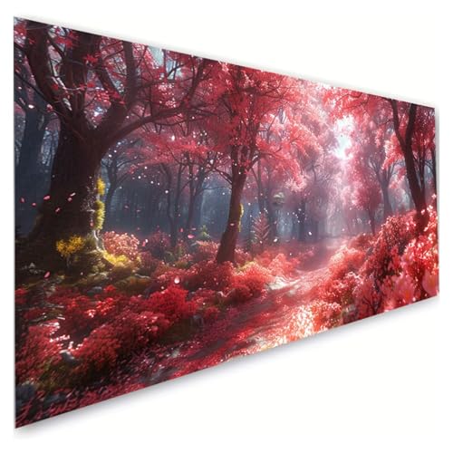 Diamond Painting Wald Diamond Painting Erwachsene Groß XXL 40x90cm, 5D Diamant Paintings Bilder Baum Malen Nach Zahlen Anfänger, DIY Full Drill Diamant Malerei Stickerei Bastelset, Zimmer Deko G2-551 Diamond Painting Wald Diamond Painting Erwachsene Groß XXL 40x90cm, 5D Diamant Paintings Bilder Baum Malen Nach Zahlen Anfänger, DIY Full Drill Diamant Malerei Stickerei Bastelset, Zimmer Deko G2-551 von RSZYUUNG