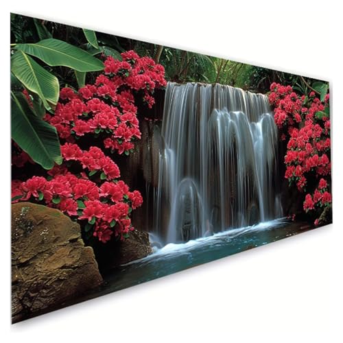 Diamond Painting Wasserfall Diamond Painting Erwachsene Groß XXL 80x160cm, 5D Diamant Paintings Bilder Blume Malen Nach Zahlen Anfänger, DIY Full Drill Diamant Malerei Bastelset, Zimmer Deko G2-9 Diamond Painting Wasserfall Diamond Painting Erwachsene Groß XXL 80x160cm, 5D Diamant Paintings Bilder Blume Malen Nach Zahlen Anfänger, DIY Full Drill Diamant Malerei Bastelset, Zimmer Deko G2-9 von RSZYUUNG