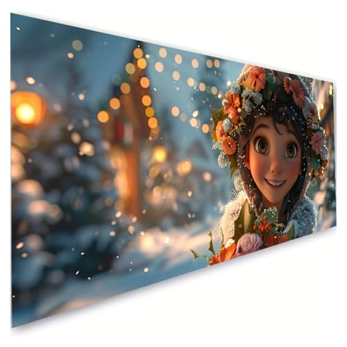 Diamond Painting Winter Diamond Painting Erwachsene Groß XXL 10x20cm, 5D Diamant Paintings Bilder Mädchenhaft Malen Nach Zahlen Anfänger, DIY Full Drill Diamant Malerei Bastelset, Zimmer Deko G2-83 Diamond Painting Winter Diamond Painting Erwachsene Groß XXL 10x20cm, 5D Diamant Paintings Bilder Mädchenhaft Malen Nach Zahlen Anfänger, DIY Full Drill Diamant Malerei Bastelset, Zimmer Deko G2-83 von RSZYUUNG