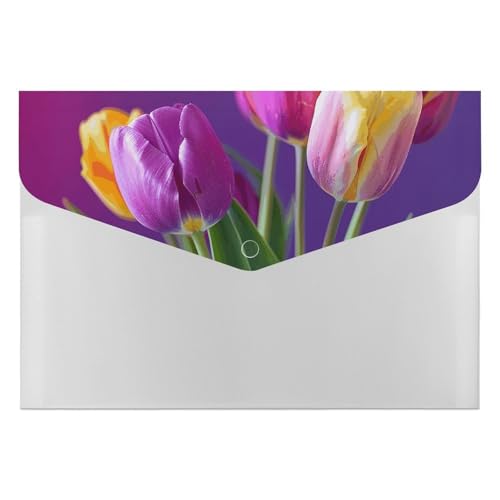 Aktenordner aus Kunststoff, lebendiges Blumenmuster, bedruckt, Briefgröße, tragbare Ordner, 6 Fächer, Organizer für Zuhause und Büro Aktenordner aus Kunststoff, lebendiges Blumenmuster, bedruckt, Briefgröße, tragbare Ordner, 6 Fächer, Organizer für Zuhause und Büro von RTBKLYQ