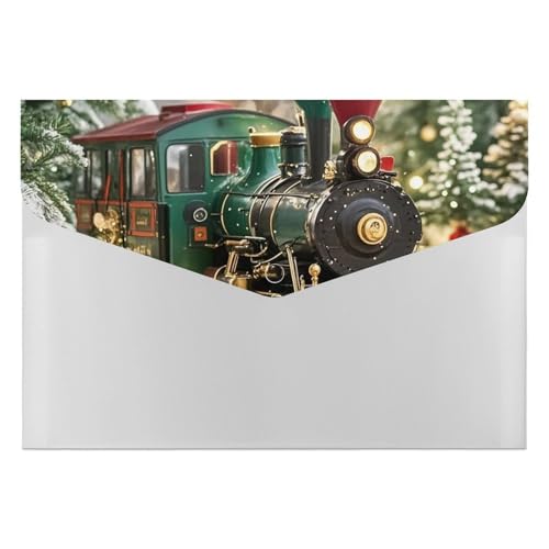 Dateiordner Kunststoff Ordner Weihnachten Zug Gedruckt Dateiordner Brief Größe Tragbare Ordner 6 Tasche Archiveranstalter für Home Office Dateiordner Kunststoff Ordner Weihnachten Zug Gedruckt Dateiordner Brief Größe Tragbare Ordner 6 Tasche Archiveranstalter für Home Office von RTBKLYQ