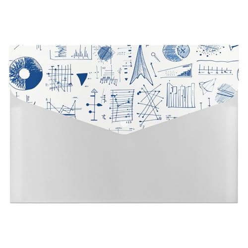 Dateiordner Kunststoff Ordner mit Blauen Linien Gedruckt Dateiordner Letter Größe Tragbare Ordner 6 Tasche Archiforganisator für Home Office Dateiordner Kunststoff Ordner mit Blauen Linien Gedruckt Dateiordner Letter Größe Tragbare Ordner 6 Tasche Archiforganisator für Home Office von RTBKLYQ