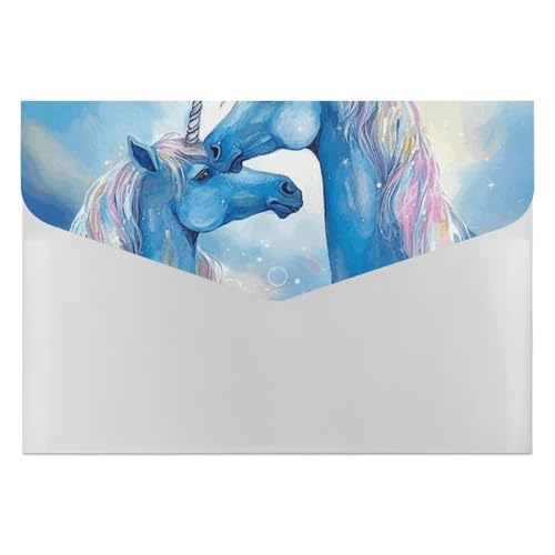 Dokumentenmappen, Kunststoff, blau, bedruckt, Briefgröße, tragbare Ordner, 6 Fächer, Organizer für Zuhause und Büro Dokumentenmappen, Kunststoff, blau, bedruckt, Briefgröße, tragbare Ordner, 6 Fächer, Organizer für Zuhause und Büro von RTBKLYQ