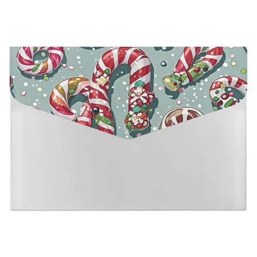 Dokumentenmappen, Kunststoff, mit Weihnachtsmotiv, bedruckt, Briefgröße, tragbare Ordner, 6 Fächer, Organizer für Zuhause und Büro Dokumentenmappen, Kunststoff, mit Weihnachtsmotiv, bedruckt, Briefgröße, tragbare Ordner, 6 Fächer, Organizer für Zuhause und Büro von RTBKLYQ