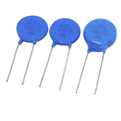(10 Stück) Varistor 14D 14MM 101/102/181/221/241/270/271/431/471/561/681/751/821/102/391/820K(14D270K) von RTKYYZ