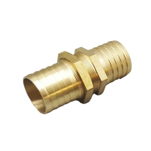 1 STÜCK Pneumatikschläuche Schlauchtülle Messing Stachelrohr Messingtülle Koppler-Anschluss Schlauchtülle Rohrverschraubung Anschlussadapter(12mm OD) von RTKYYZ