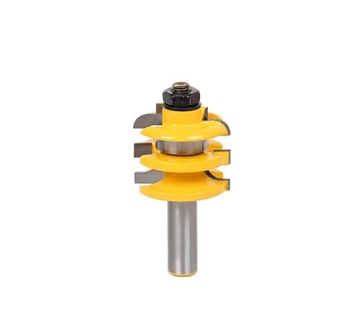 1 Stacked Rail & Holm Router Bit – 1/2 Zoll Schaft Holzbearbeitung Meißel Cutter Elektrowerkzeuge 1 Stacked Rail & Holm Router Bit – 1/2 Zoll Schaft Holzbearbeitung Meißel Cutter Elektrowerkzeuge von RTKYYZ