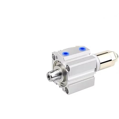 1 Stück SDAJ25-Serie Luftpneumatikzylinder mit einstellbarem Hub × 20/30/40/50/75/100 Kompaktzylinder -20-30-50-SB-SB doppeltwirkend(SDAJ25x75-50-S) von RTKYYZ