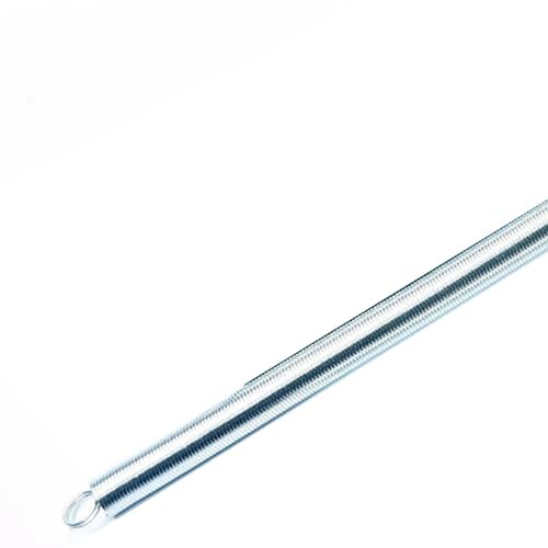 1 Stück verzinkte Zugfeder, ausziehbar, Länge 300 mm, Doppelschlaufe(1x12x300 mm) von RTKYYZ
