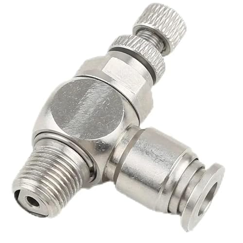 1 stück 304 Pneumatische Fitting SL6-M5 1/8 "-6mm Drossel Ventil Druck Reduzieren Control Regulierung SL10-02 SL6-01 SL8-01 SL6-02(SL10-04) von RTKYYZ