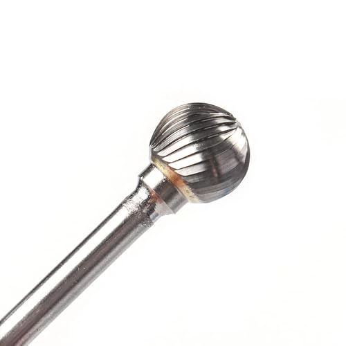 1 stück D-Typ Kopf Wolframkarbid-Legierung Drehfeile Werkzeug Punkt Grat Stabschleifer Schleifwerkzeug Bohrer Fräsen Schnitzen Bit(6PCS (D06-16)) von RTKYYZ