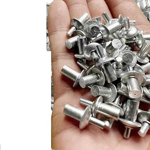 1 stück Hammer Drive Expansion Aluminium Nagelkopf Piercing Nieten Gipskartonplatten Hohlwand Expansion Aluminium Nägel Schrauben Befestigungen(50pcs M5,7mm) von RTKYYZ