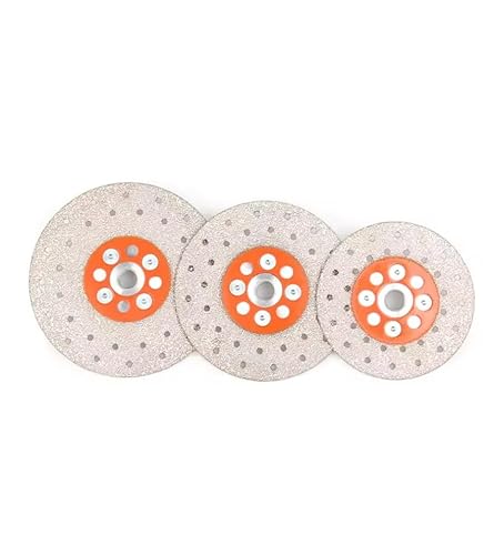 1 stück M14 Vakuum Gelötete Diamant Schleifen Disc for Winkel Grinder Schneiden Rad Sägeblatt for Marmor Beton Keramik Fliesen(3PCS(100-115-125),M10 Thread) von RTKYYZ