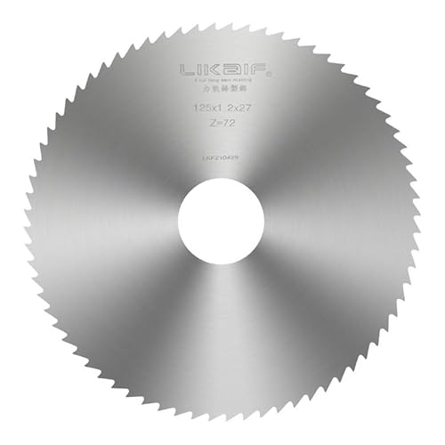 1-teiliges Sägeblatt aus Wolframstahl, Fräser, Kreissägeblatt aus Hartlegierung, Außendurchmesser des Schneidblatts 60/80/100/120/150(Thickness 0.6mm,Inner bore110x27) von RTKYYZ