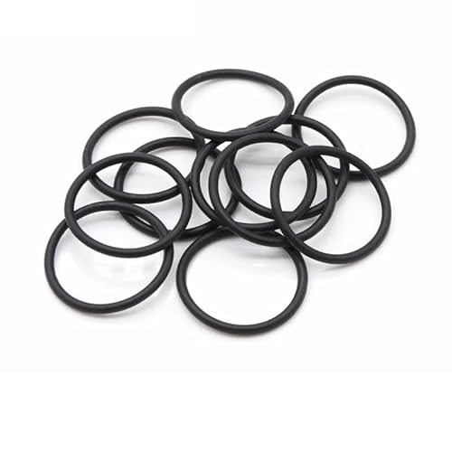 10 Stück schwarze NBR-O-Ring-Dichtung, Dicke CS 1,8 mm, OD 1,8~71 mm, O-Typ-Ring aus Nitrilkautschuk, korrosionsbeständig, ölbeständig, Dichtscheibe(ID 31.5MM OD 35.1MM_CS 1.8MM) von RTKYYZ