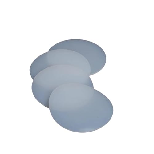10 Stück weiße feste runde Silikonkautschuk-Dichtungsdichtungen, Pad, Durchmesser 75–100 mm, Dicke 1–10 mm(75mm,1.5mm) von RTKYYZ