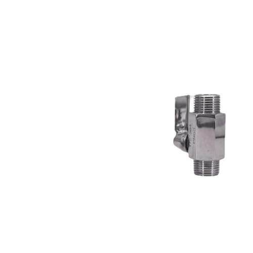 1pc 1/8 "1/4" 3/8 "1/2" 3/4 "1" BSP NPT Weiblich Männlich Mini Sanitär ball Ventil Homebrew Bier SUS 304 316L Edelstahl Mit Stahl(1/8",FEMALE TO MALE_NPT SUS304) von RTKYYZ
