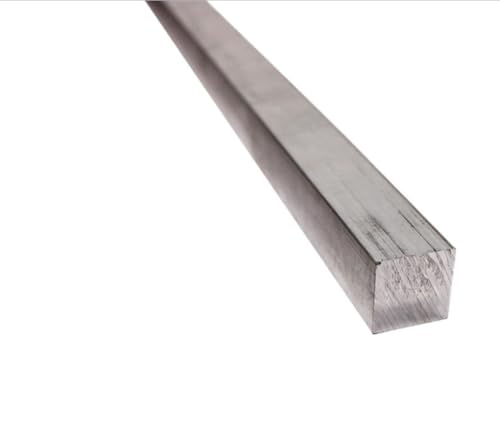 1pc Aluminium Vierkantstange Stange Aluminiumblech Streifen Platte 6061(25x25mm 1pc) von RTKYYZ