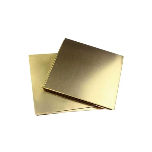 1pc H62 Messing Platte Material Gravur Reinem Kupfer Block Metall Teile Verarbeitung(1pcs 100X100X2.5mm) von RTKYYZ