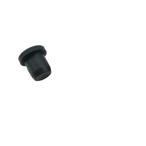 2 Stück Gummistopfen Silikon Innenloch Stopper Öse Gelenk Wasserdicht Unterlegscheibe Schutzring Gewindestopfen Abdeckung Mutter Kappe T-Stecker rund(A6.3MM_2PCS) von RTKYYZ