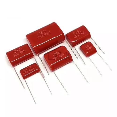 20 STÜCKE 63 V 100 V 250 V 400 V 450 V 630 V 2000 V CBB Polypropylen-Folienkondensator 101 103 104 105 125J 221 222 223 224 225 332 333 334(400V154J-P10) von RTKYYZ