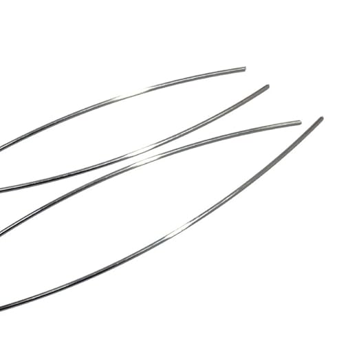 304 Edelstahl-Federdraht, Einzelstrang, Zurrdraht, Metalldrähte, DIY-Handwerk for die Schmuckherstellung, Durchmesser 0,4–2,0 mm(5Meters,1.5mm) von RTKYYZ