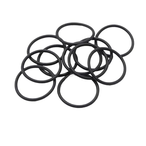 50 Stück schwarze NBR-O-Ring-Dichtung, Dicke CS 1,8 mm, OD 1,8~71 mm, Nitrilkautschuk, O-Typ-Ring, korrosionsbeständig, ölbeständig, Dichtscheibe(ID 12.5mm OD 16.1mm) von RTKYYZ