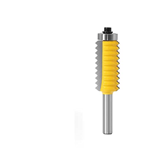 8mm Schaft Raised Panel "V" Joint Bits Finger Joint Kleber Fräser for Holz Zapfen Holzbearbeitung Kegel Zapfenfräsen Zapfenmaschine(8X54X8Z) von RTKYYZ
