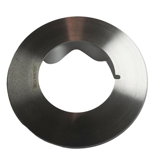 D2/9CRSI Schneidemaschine Klinge Schneiden Runde Klinge Papier Handtuch/Papier Rohr Schneiden Runde Messer Kreisförmige Rotation Klinge HSS(105x70x1.2mm SKD 5p) von RTKYYZ