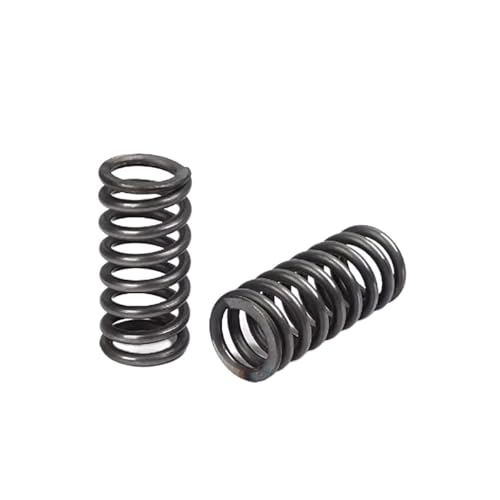 Manganstahl-Druckfeder, Druckfedern, hochelastisch, Schwärzungsfeder, Drahtdurchmesser 1,0 mm, Außendurchmesser 5–20 mm, Länge 10–50 mm(35mm,16MM_1.0MM 10PCS) von RTKYYZ