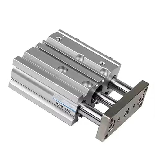 Pneumatischer Kompaktführungszylinder vom Typ MGPM12 MGPM16 MGPM20 MGPM25 MGPM32 MGPM40 MGPM50 MGPM63 MGPM80 Hub 10 mm - 300 mm(100mm Stroke,MGPM80) von RTKYYZ