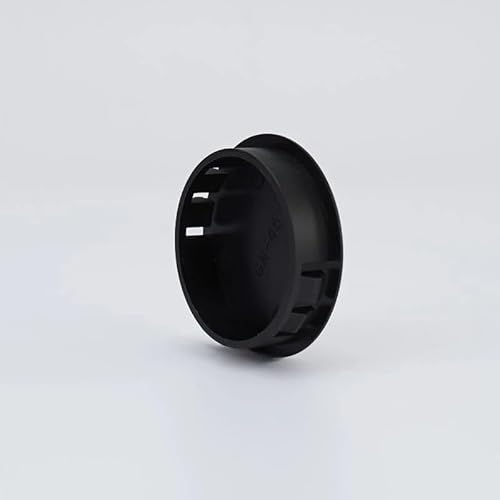 Runder Schnappstopfen aus Nylon, 6 mm, 8 mm, 10 mm-30 mm, schwarz/weiß, Kunststoff-Lochkappen, Blindstopfen, Endkappen, Dichtungsstopfen(Black,M16-10pcs) von RTKYYZ