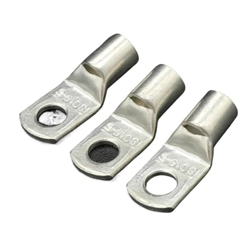 SC-Typ Drahtnasenklemme, blankes Kupfer, SC6, SC10, SC16, SC25, SC35, Batterieblockösen, Loch-ID 6, 8, 10, 12 mm, Crimp-DTGA-Kabelstecker(SC35-10,10pcs) von RTKYYZ
