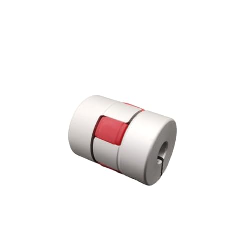 Zweibacken-D14L22-Kupplung D14 L22 Aluminiumpflaume Flexible Welle BW-Kupplung Motoranschluss Vollgummipolster / 6/6,35/8/10 / mm(6.35x6.35) von RTKYYZ