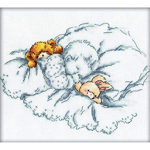 RTO Baby schläft Kreuzstichset, Baumwolle, Mehrfarbig, 20x18 cm RTO Baby schläft Kreuzstichset, Baumwolle, Mehrfarbig, 20x18 cm von RTO