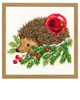 RTO C269 Igel und Weihnachtsbaum Kreuzstichset, Baumwolle, Mehrfarbig, 15,5x13 cm RTO C269 Igel und Weihnachtsbaum Kreuzstichset, Baumwolle, Mehrfarbig, 15,5x13 cm von RTO