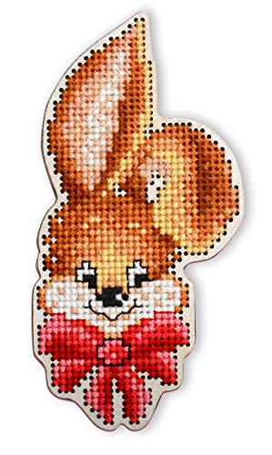 RTO EHW041 Hase Rot Kreuzstichset auf Holzplatte, Baumwolle, Mehrfarbig, 5.5x10.9 cm RTO EHW041 Hase Rot Kreuzstichset auf Holzplatte, Baumwolle, Mehrfarbig, 5.5x10.9 cm von RTO