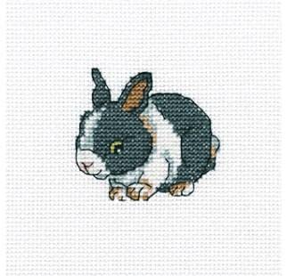 RTO H262 Süßer Hase Kreuzstichset, Baumwolle, Mehrfarbig, 9x9 cm RTO H262 Süßer Hase Kreuzstichset, Baumwolle, Mehrfarbig, 9x9 cm von RTO