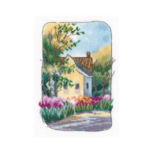 RTO Kreuzstich Set "Großmutters alter Garten", Zählmuster, 12x17cm C342 RTO Kreuzstich Set "Großmutters alter Garten", Zählmuster, 12x17cm C342 von RTO